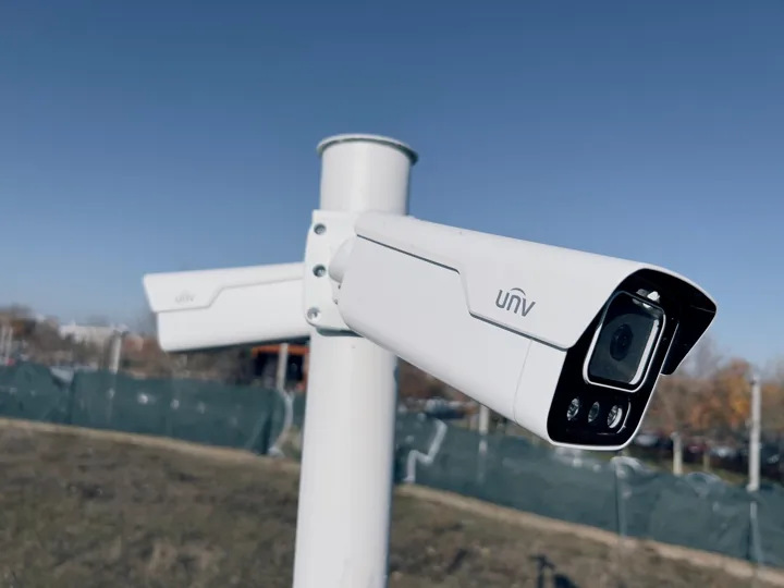 Cámara de videovigilancia exterior