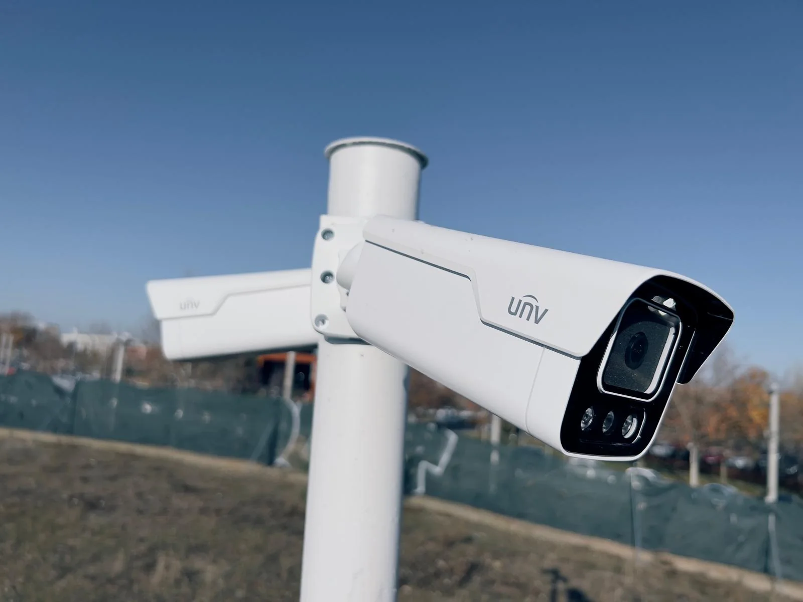 Cámara de videovigilancia exterior